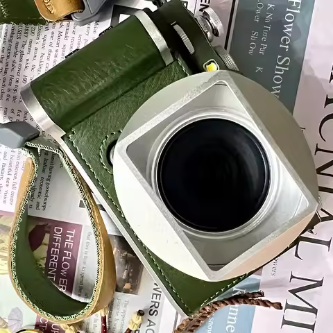 Metal Square Lens Hood For TTArtisan F27mm F2.8 With Free Cap Silver Black