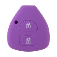 Suitable for ToyotaFortuner Yalis Corolla Silicone Key Cover YARIS AURIS Key Case Auris2
