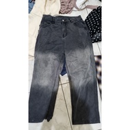 Y2k black Baggy jeans