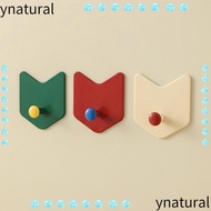 YNATURAL 3Pcs/Set Strong Adhesive Hook, Dopamine Arrow Shape Door Hook, Creative Multi-functional Pu