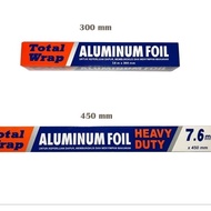 TOTAL WRAP ALUMINUM FOIL / FOOD WRAPPING