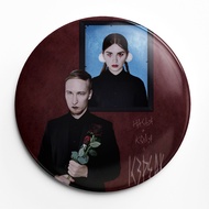 Ic3Peak Band Singer Badge Soft Button Lapel Pin Decor Brooch Jewelry Decoration Gift 58mm