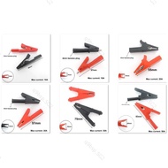 1pair Alligator Crocodile Clip clamp Connector Socket Plug PVC Handle Test Probe 4mm banana plug ele