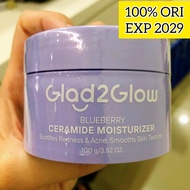 Glad2Glow G2G blueberry ceramide moisturizer 100g
