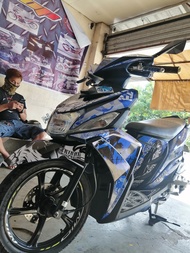 Decals Sticker Motorcycle Decals for Yamaha Mio 125 blue