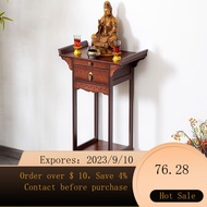 NEW Auspicious Altar Buddha Shrine Incense Table Home Living Room Chinese Style Altar Altar Tribute Table Worship Bo00