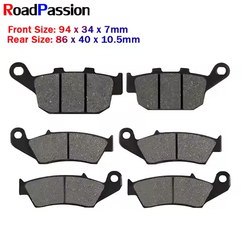 Motorcycle parts Front Rear Brake Pads Disks For HONDA XL600 VV/VW/VX Transalp XL650 XL700 V8/V9/VA 