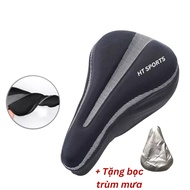 Bọc Yên Xe Đạp HT SPORTS SIÊU DÀY ÊM ÁI THOÁNG KHÍ - Sản phẩm được TẶNG KÈM TÚI CHÙM MƯA YÊN XE