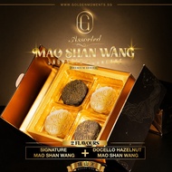 [1 FOR 1] Golden Moments Assorted 2 Flavours Mao Shan Wang Snowskin Mooncake (Box of 4)
