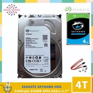 Seagate SkyHawk 3.5 HDD 4TB（ST4000VX015） 5400rpm 256M SATA III