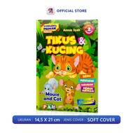 Buku Cerita Anak Bergambar Seri Dongeng Pilihan Terbaik / Kancil Keong / Kerbau Melupaka Nasehat / T