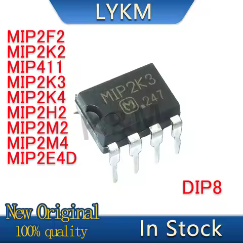 10/PCS New Original MIP2F2 MIP2K2 MIP411 MIP2K3 MIP2K4 MIP2H2 MIP2M2 MIP2M4 MIP2E4D DIP8 LCD power m