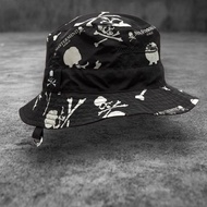 Mastermind World Japan x Mitchell and Ness reversible bucket 漁夫帽