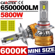 H4 H7 H11 LED CANbus Error Free 5800W FK5C K6C Plus H1 H8 9005 9006 HB3 HB4 Led Headlight Turbo Auto