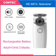 CONTEC NE-M01L Child Infant Mesh Nebulizer Inhaler hand held handy Portable Ultrasonic Compressor fo