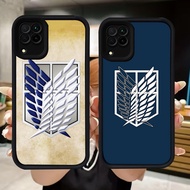 Q49 Attack on Titan soft Casing for Samsung F04 A04E M04 J7 Pro A12 A06 A07 A22 A04 A05 J2 5GPrime