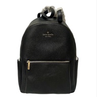 tas wanita KS Leila Large Dome Backpack Pebbled Leather Black Sd