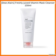 [Dear,Klairs] Freshly Juiced Vitamin Mask Cleanser 150ml / Vitamin-Enriched /Korean
