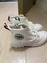 Palladium 白色高筒鞋