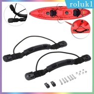 [Roluk] Kayak Carry Handle Rubber Kayak Moulded Webbing Handles Replacement Accessories for Kayak Canoe or Luggage