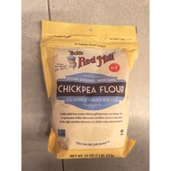 BOB NGY RED MILL GLUTEN FREE CHICKPEA FLOUR. BRM GLUTEN FREE STONE GROUND NON GMO KNOWN AS GARBANZO 