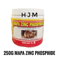 MAPA ZINC PHOSPHIDE 250G / zinc phosphide / Racun Tikus Ubat Hitam / Racun Tikus Cepat Mati Berkesan