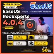 [SELF REDEEM] EaseUS RecExperts Pro v4.0.4 Latest 2026 Lifetime For Windows | EaseUS Rec Experts