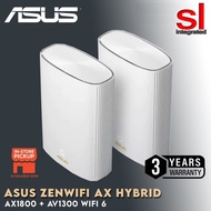 ASUS ZenWiFi AX Hybrid XP4 AX1800 + AV1300 WiFi 6 Powerline Mesh WiFi System