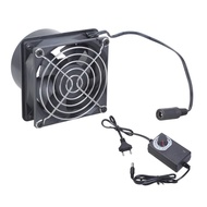 HL AC100-240V 8cm Ventilation Duct Blower Cooling Fan With 7 3cm  Compatibility For Air Extraction A