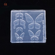 { MY Fashion }   1Pcs 3D Silicone Nail Mold Butterfly Mould Stamping Plate Nails Stencils DIY UV Gel