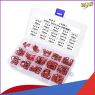 225PCS O-ring, sealing ring set O-ring rubber silicone【WJX-CB】