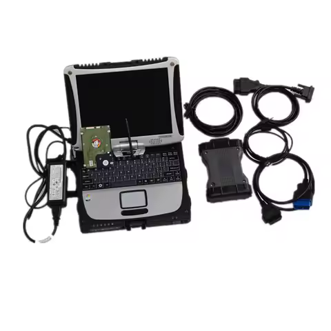 VCI Diagnostic Tool MB Star C6 WIFI Star Diagnosis DOIP Scanner with 2025.12v SSD Installed in CF-19