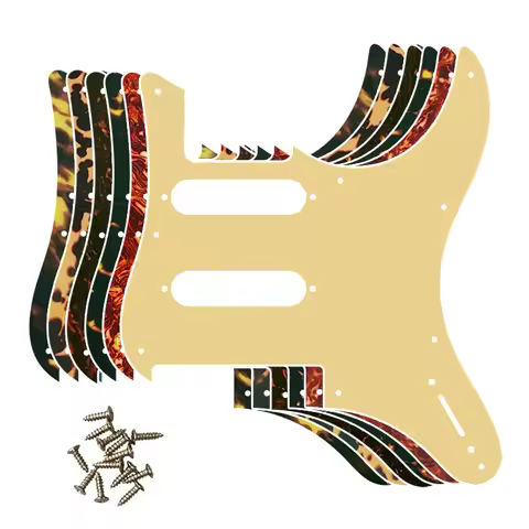 Xinyue Custom Guitar Parts - For MIJ Japan YAMAHA PACIFICA 112V Electric Guitar Pickguard Scratch Pl