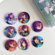 Anime Ayase Mayoi Game Ensemble Stars Round Badge Creative Brooch Clothing Backpack Accessories Lape