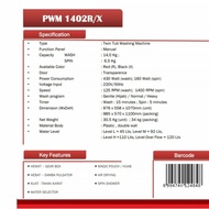 Mesin Cuci Polytron Pwm 1402 14kg Pwm1402 2 Tabung