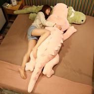 Soft and Soft Pink - Gray Crocodile Teddy Bear, size 160cm