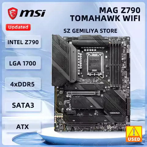intel Z790 Motherboard MSI MAG Z790 TOMAHAWK WIFI LGA 1700 DDR5 For intel core i7 13700k i5 12400f i