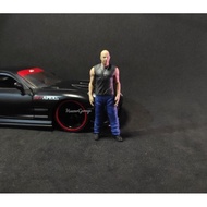 Figure Dom Toretto Vin Diesel Scale 1/32 Fast And Furious Fnf Preiser Noch - S3D