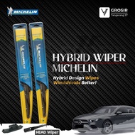 Michelin Hybrid Rainforce Wiper ⁠MERCY W177 A200 HATCHBACK GEN4 2018-2025 HOOK G 24-19