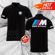 NEW BMW MPower M Series Bimmer Motorsport Performance Racing Polo Cotton Short Sleeve