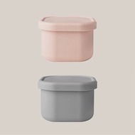 Modori All-in-One Silicone Container (Warm pink, Cool grey) 霧面保鮮盒 (粉紅, 灰色) 400ml