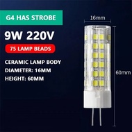 10pcs LED G4 G9 E14 Bulb 3W 5W 7W 9W AC220V Warm White 3000K 6000K Corn Bulb Light