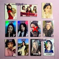 SNSD Girls' Generation Photocard Taeyeon Tiffany Hyoyeon Yuri Sooyoung Yoona Seohyun Red Velvet Wend