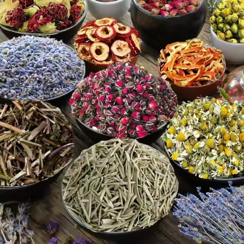 200g Natural Dried Flowers Chamomile/Rose/Butterfly Orchid/Jasmine/lavender Aromatherapy, Sachet, So