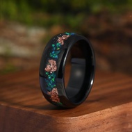 Stainless Steel Ring Jewelry Couple Ring Men's Ring Starry Sky Wedding Ring 25.9.9