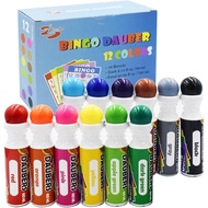 Yuanhe Bingo Daubers Dot Markers - Mixed Colors Set of 12 Pack 2RWD