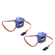 Kebeteme SG90 9g động cơ Micro servo điều khiển động cơ servo cánh cố định 180 ° 360 °