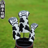 Skull Golf Club Cover No. 1 Wooden Cover Head Cover Protective Cap Cover Putter Cover Unisex 7K50