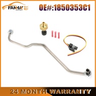 1850353C1 4C3Z9J460A 1C3Z9D477AA F7TZ9J460AA Exhaust Back Pressure Sensor w/ Plug &Tube Kit For Ford