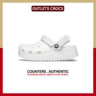 ใหม่และแท้ Crocs Classic Clog " White " รองเท้าแตะ 206772 - 143 รับประกัน 1 ปี